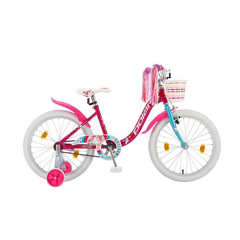 POLAR JUNIOR UNICORN Детский велосипед 20", Pink (5-7л)