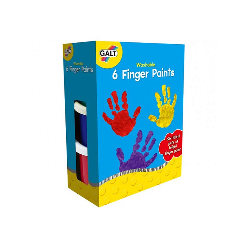 GALT Пальчиковые краски 6шт., A3008E