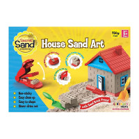 GERARDOS TOYS кинетический песок House Sand Castle Sand Art 750г 3г+ 56401