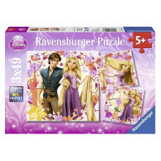 Ravensburger пазл 3x49 Rapunzel R 09298