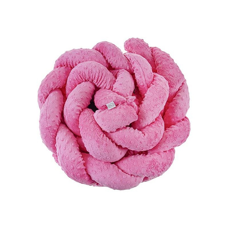 BELISIMA BRAID бортик для кроватки 250см, P02-0002 pink