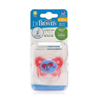 DR.BROWNS силиконовая пустышка 6-12m, PreVent Butterfly СЛОНИК РАСПРОДАЖА