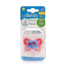 DR.BROWNS силиконовая пустышка 6-12m, PreVent Butterfly СЛОНИК РАСПРОДАЖА