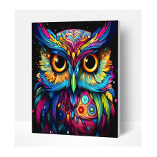 SPLAT PLANET Алмазная мозаика 30x40см OWL, SP46635