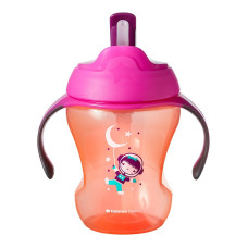 TOMMEE TIPPEE бутылочка с трубочкой Easy Drink Straw Cup 230мл 6м+ 44701557