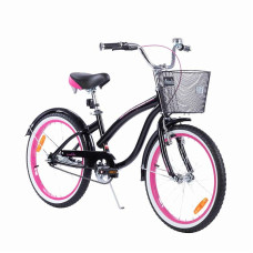 TOMABIKE Детский велосипед 20" XXIII CRUISER BLACK/PINK