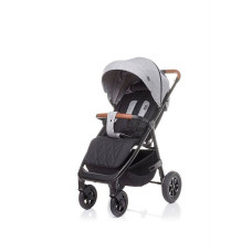 4BABY STINGER AIR прогулочная коляска 6м+ Light Grey