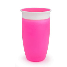 MUNCHKIN Sippy кружка , розовая  Miracle 360, 12m+, 296ml, 01102902