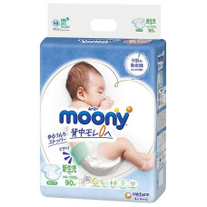 MOONY подгузники  NB 0-5kg 90 шт.