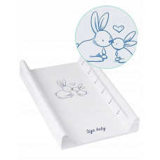 TEGA BABY пеленальная поверхность с твердой основой Little Bunny 50x70, 0-12 m, max 11kg, KR-009-103