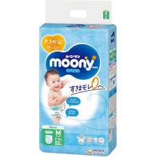 MOONY подгузники Airfit M 6-10kg 52 шт., 15236