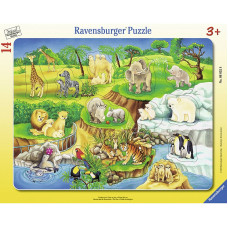 RAVENSBURGER пазл Животные 14эл. R06052