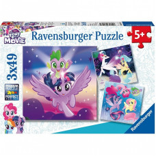 Ravensburger пазл 3x49 My Little Pony R 08027