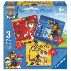 Ravensburger Пазл 3in1 Paw Patrol 49-36-25эл. R07057 РАСПРОДАЖА