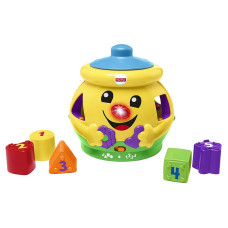 FISHER PRICE Музыкальная игрушка-сортер Горшочек (русский язык), K2831