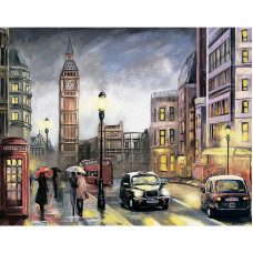 TSVETNOY Алмазная мозаика 40x50см London in Autumn, LG251e