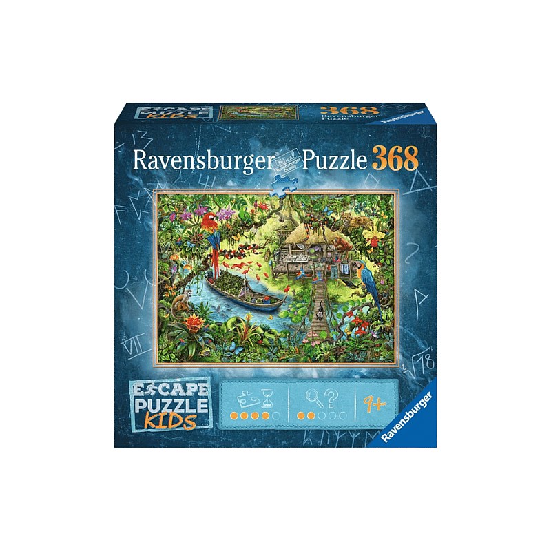 RAVENSBURGER ESCAPE KIDS пазл Джунгли Eksport, 368 шт., 12989