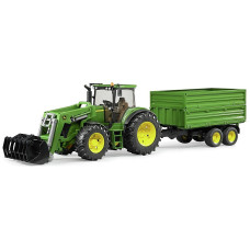 BRUDER John Deere 7930 w. фронтальный погрузчик и подъемник, 3055