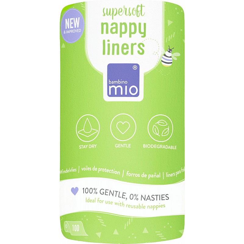 BAMBINO MIO LINERS cалфетки впитывающие, 100 шт.