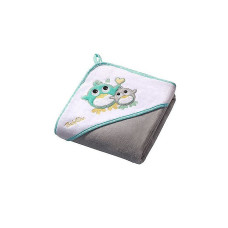 BABYONO Велюровое полотенце с капюшоном 100x100см, 138/05