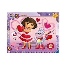 Ravensburger пазл в рамке Dora 35 элементов 4+, 06611