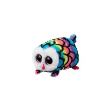 TY Teeny Tys Мягкая игрушка MULTICOLOR OWL HOOTIE 9см, TY41246 РАСПРОДАЖА