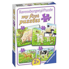 Ravensburger Мой первый пазл 2-4-6-8 R07077