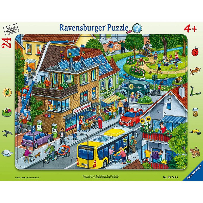 Ravensburger Пазл в рамке Our Green City 24tшт. 4+ R 05245