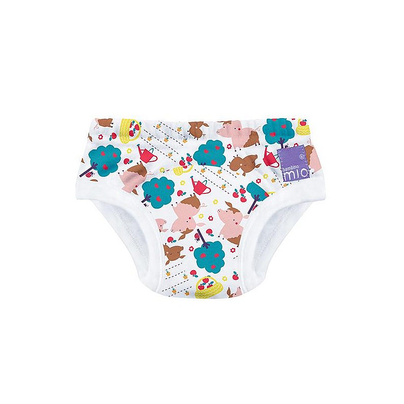 BAMBINO MIO Training Pants PUDDLE PIGS - тренировочные трусики, 3года, (16+кг)