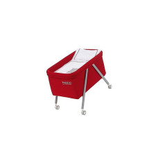 INTERBABY BASIC кроватка 48x77cm - RED