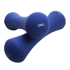 MPORT гантели 2x2kg - blue KR22