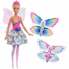 BARBIE Dreamtopia Flying Wings Fairy кукла фея с летающими крыльями фея 1шт. FRB08