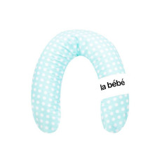 LA BEBE Rich Cotton подкова Blue dots 30x175см 85705