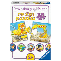 RAVENSBURGER Мой первый пазл 9x2 Animal Contruction R 03074