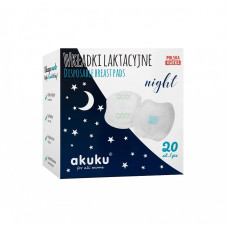 AKUKU NIGHT лактационные вкладыши 20шт. A0444