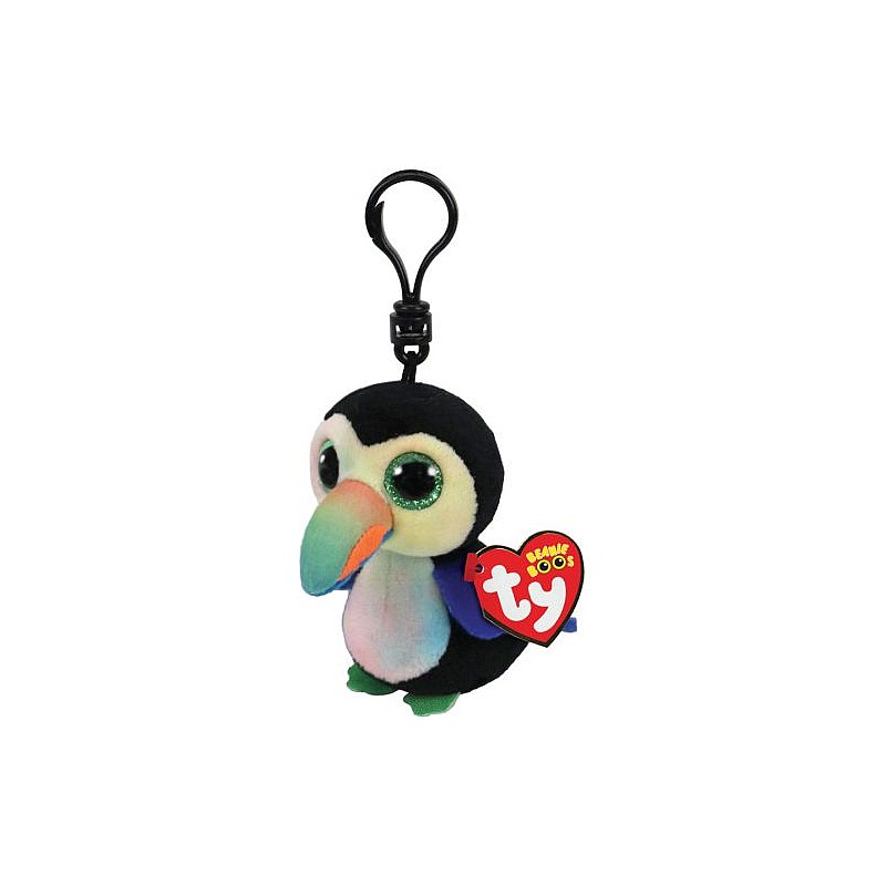 TY Beanie Boos Мягкая игрушка - брелок TOUCAN BIRD 8см, TY36565 РАСПРОДАЖА