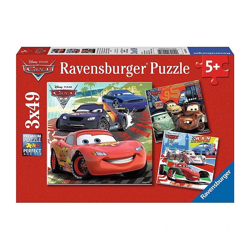 Ravensburger Пазл 3x49 Vāģi R 09281