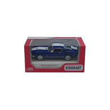 KINSMART Die-Cast Металлическая моделька автомобиля 1967 Shelby GT-500, масштаб 1:38