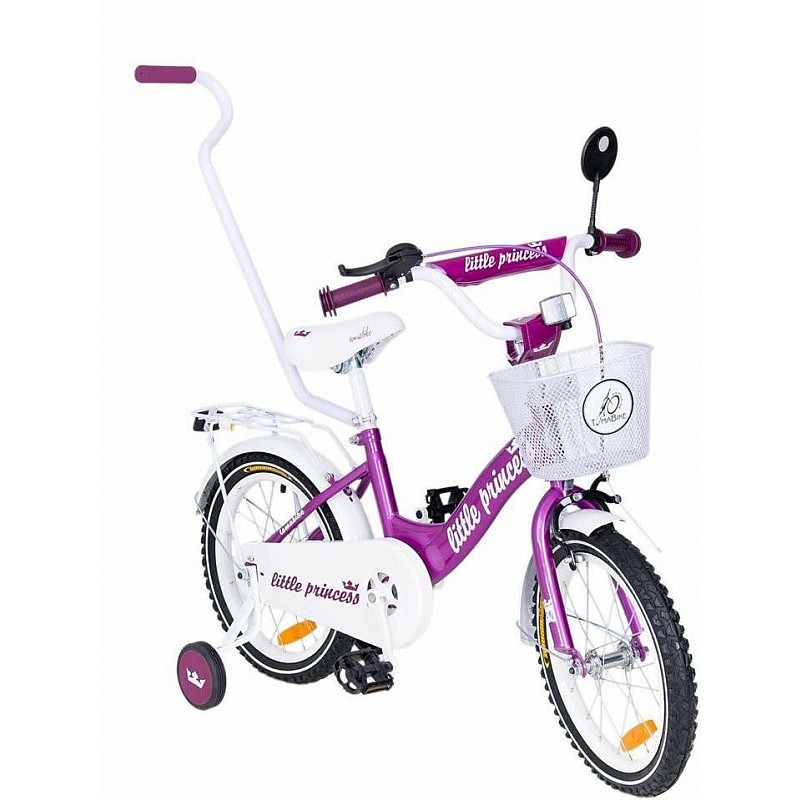 MARKET UNION Детский велосипед Tomabike PLAT.XX 14 white/violet