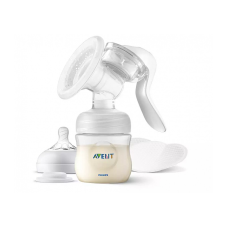 PHILIPS AVENT LOTUS Ручной молокоотсос c бутылочкой SCF430/10 СКИДКА