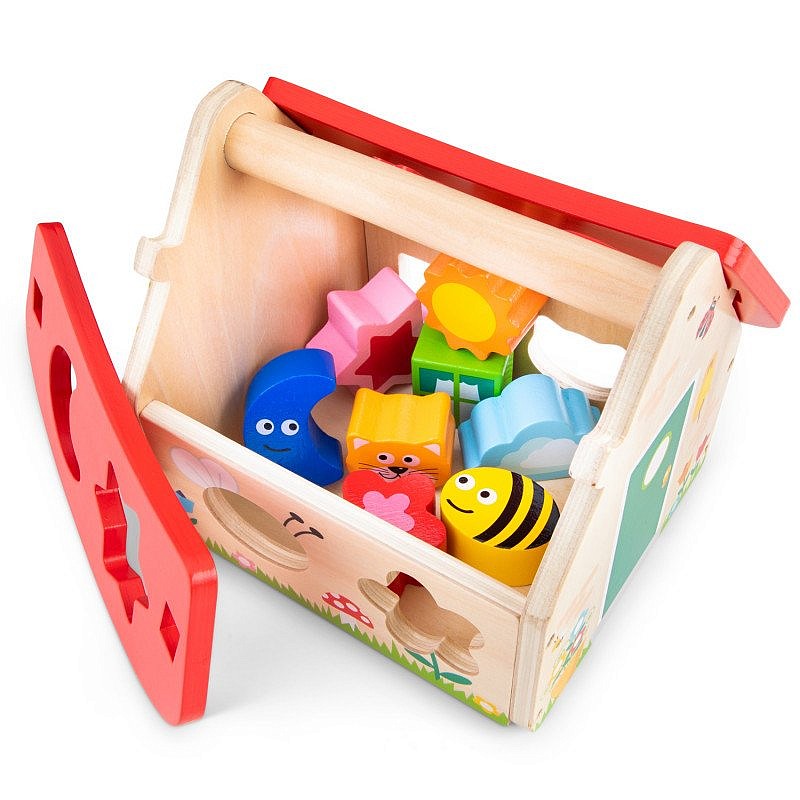 NEW CLASSIC TOYS Сортировщик форм - Дом 10563