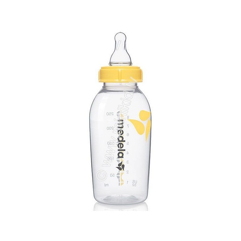 MEDELA бутылочка для кормления с силиконовой соской (M) 250мл, 200.2273