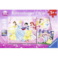 Ravensburger пазл 3x49 Snow White R 09277