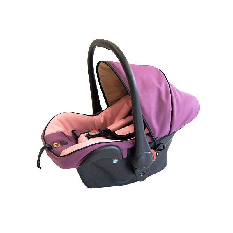 Baby Fashion автокресло 0-13кг + адаптер, Violet pink