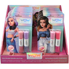 WOW GENERATION лак для ногтей Color and Glitter, WOW00013