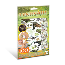 DINOSART временная татуировка Glow in the Dark, 15302