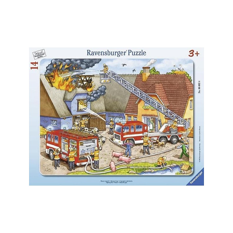 Ravensburger Пазл "Пожарные" (14шт.), R06092