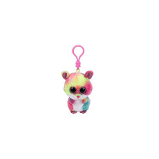 TY Beanie Boos Мягкая игрушка - брелок RODNEY - multicolored hamster clip 10см, TY36558