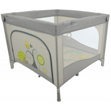 BABY MIX манеж HR-SQ106 106x106см GREY