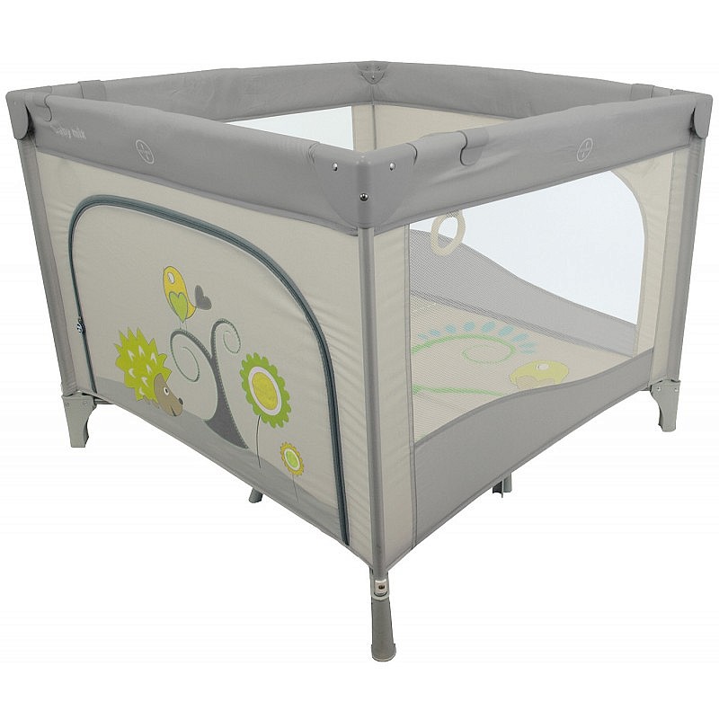 BABY MIX манеж HR-SQ106 106x106см GREY